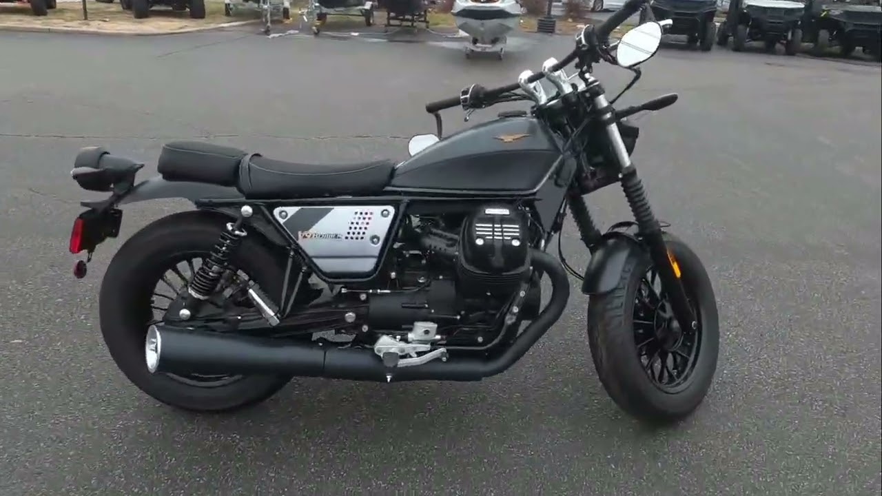 New 2023 Moto Guzzi V9 Bobber Special Edition Motorcycle For Sale In Flemington, NJ