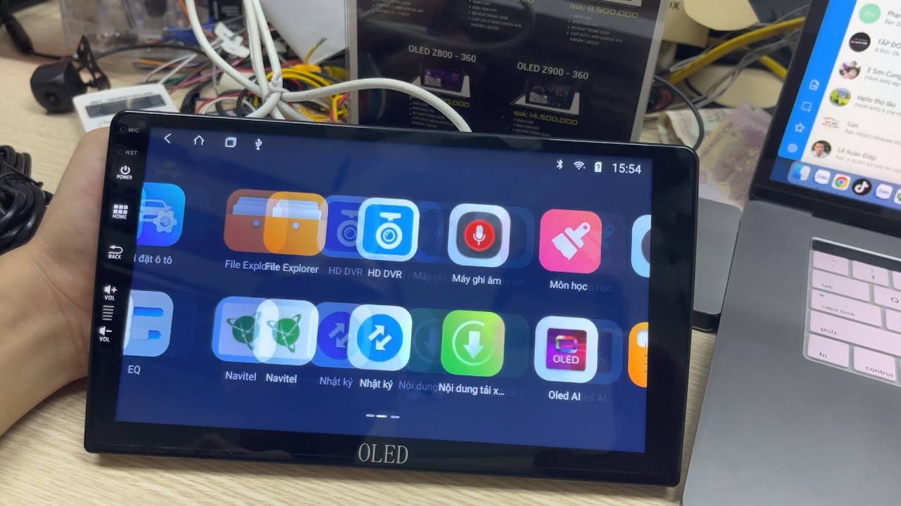 Hướng dẫn cài đặt, cập nhật camera hành trình tích hợp màn android qua cổng usb