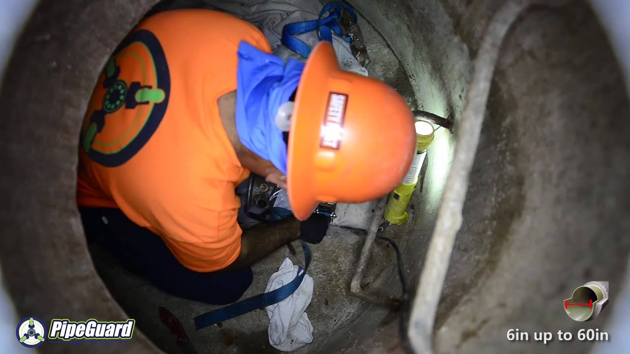 PipeGuard UV-Cured CIPP Sewer Rehabilitation. Visit us at www.pipeguarduv.com