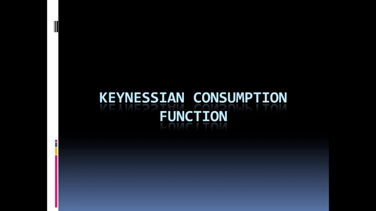 Keynesian consumption function