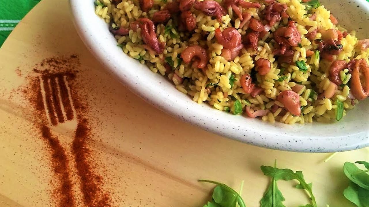 INSALATA DI RISO AI FRUTTI DI MARE