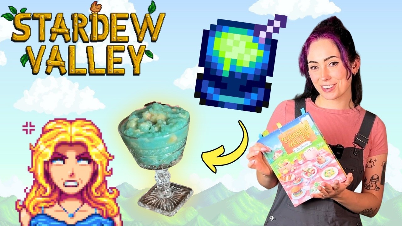 Making the most HATED Stardew Valley recipes… in real life