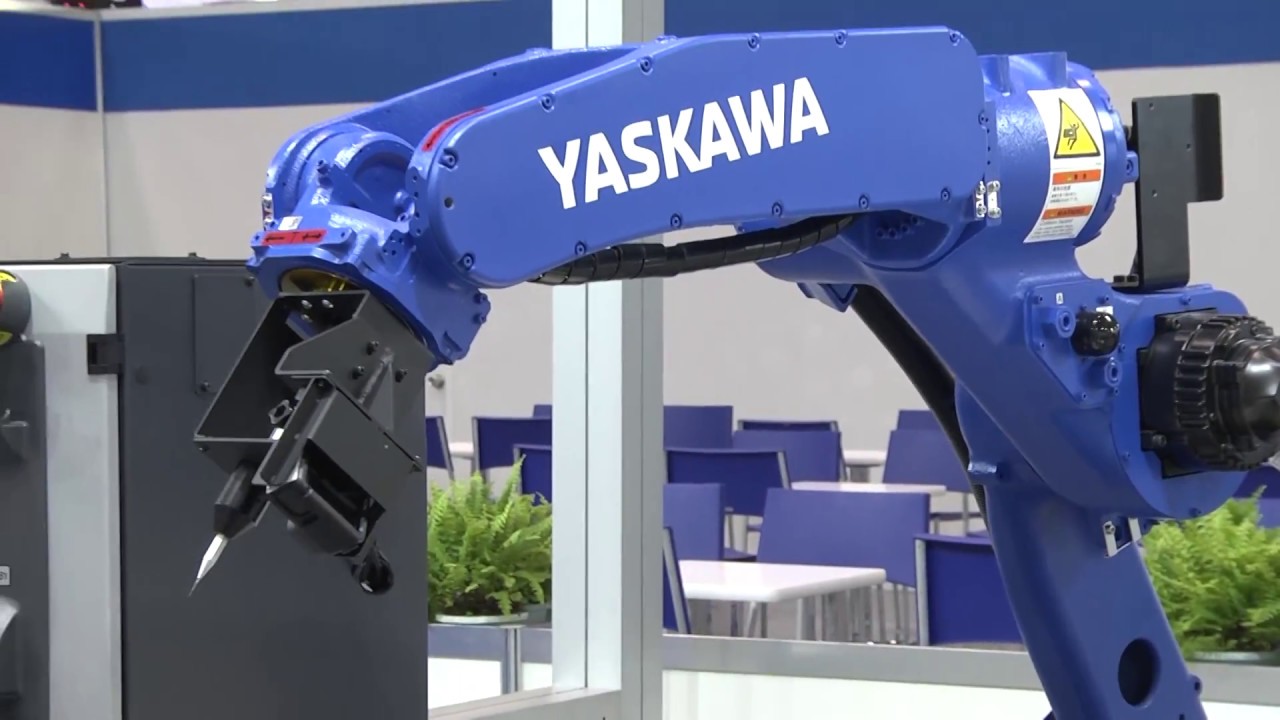 【安川電機】新YRC1000コントローラによる高精度軌跡-2017国際ロボット展