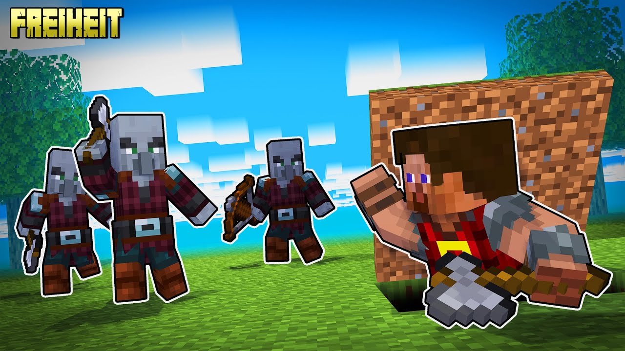 Das Versteck wurde Entdeckt - Minecraft Freiheit