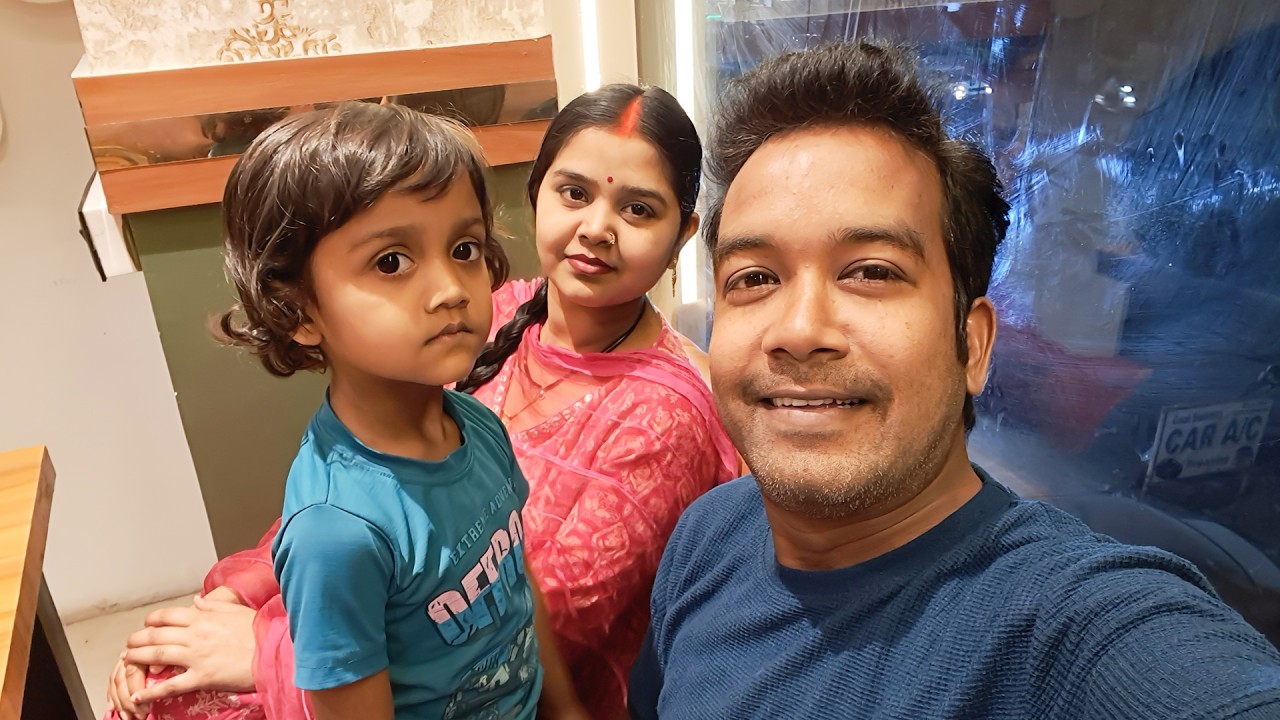 Sunday Time Family time | Diya ke jid ke karan Chiken Biryani khane aaya hai |