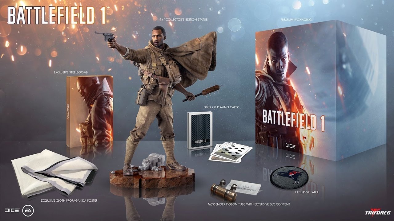 Battlefield 1 Exclusive Collector's Edition Unboxing