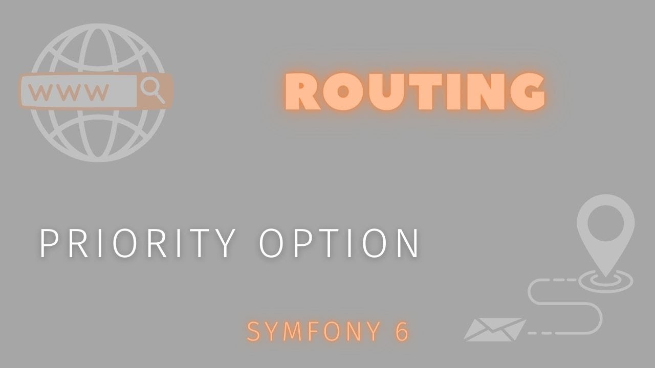 Symfony 6 - Route priority option