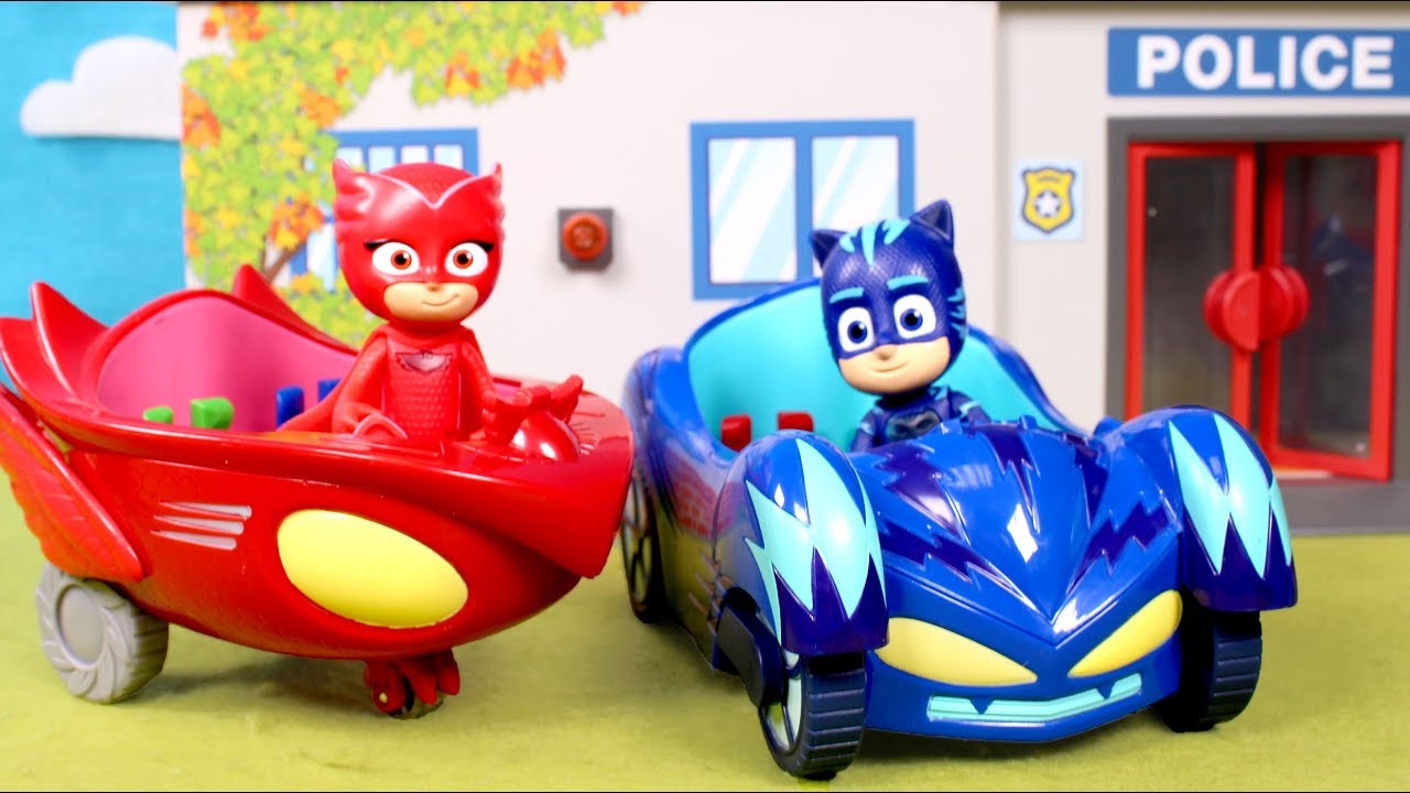⚡ PJ MASKS ⚡Gatuno y Buhita superhéroes | Héroes en Pijama en Español