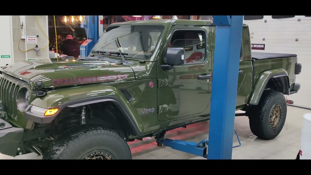 Замена заднего сальника коленвала на Jeep Rubicon Gladiator 2022 г.в.  Pentastar ERC 3.6 V6