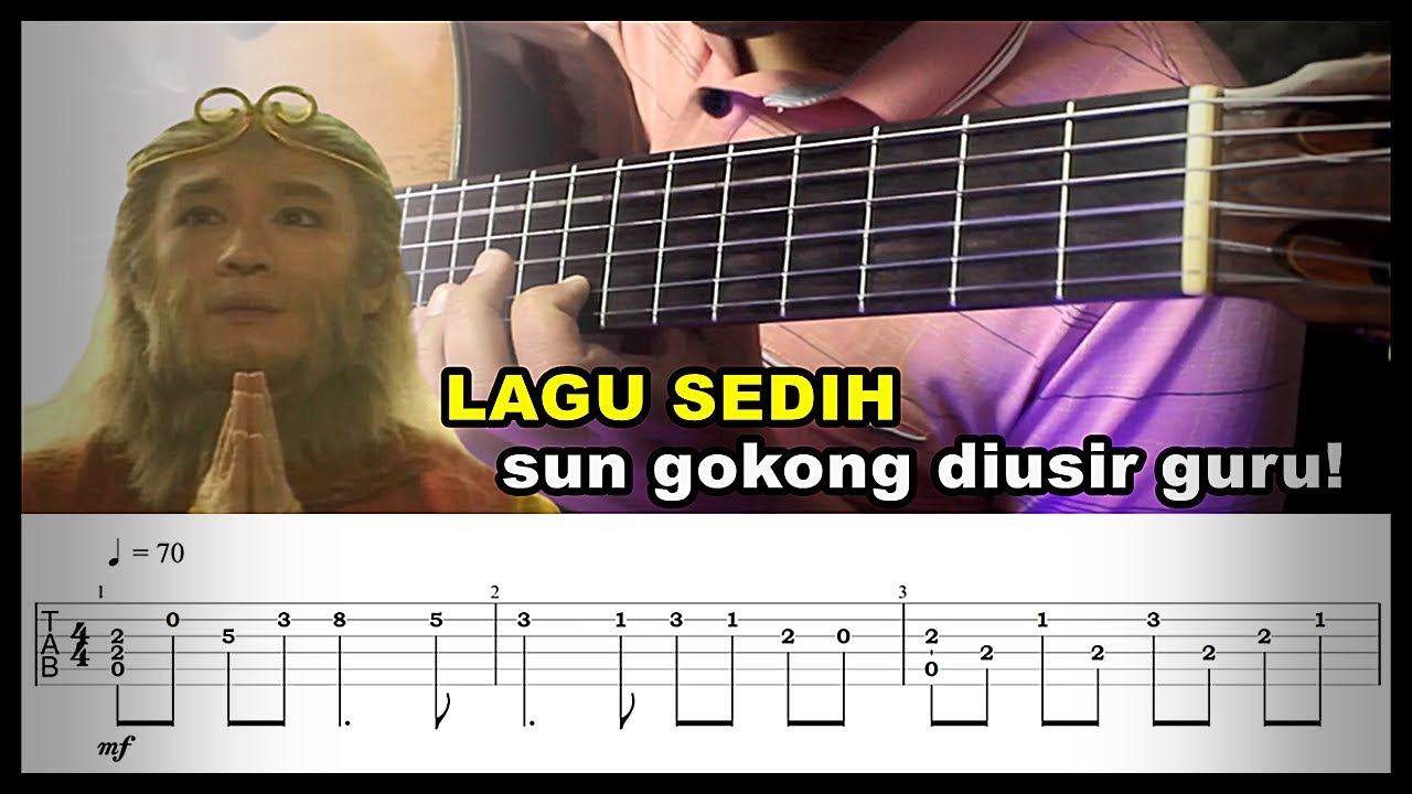 Sad Song - Kera Sakti OST (JTTW Ending Theme) - 只爱西经 - Fingerstyle Guitar Tab Tutorial