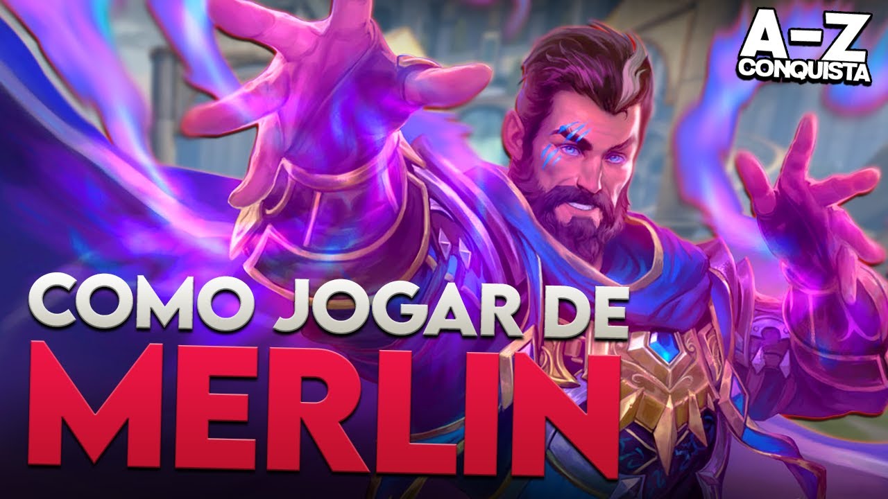 COMO JOGAR DE MERLIN, A-Z Conquista + Guia - ⚡ Smite BR