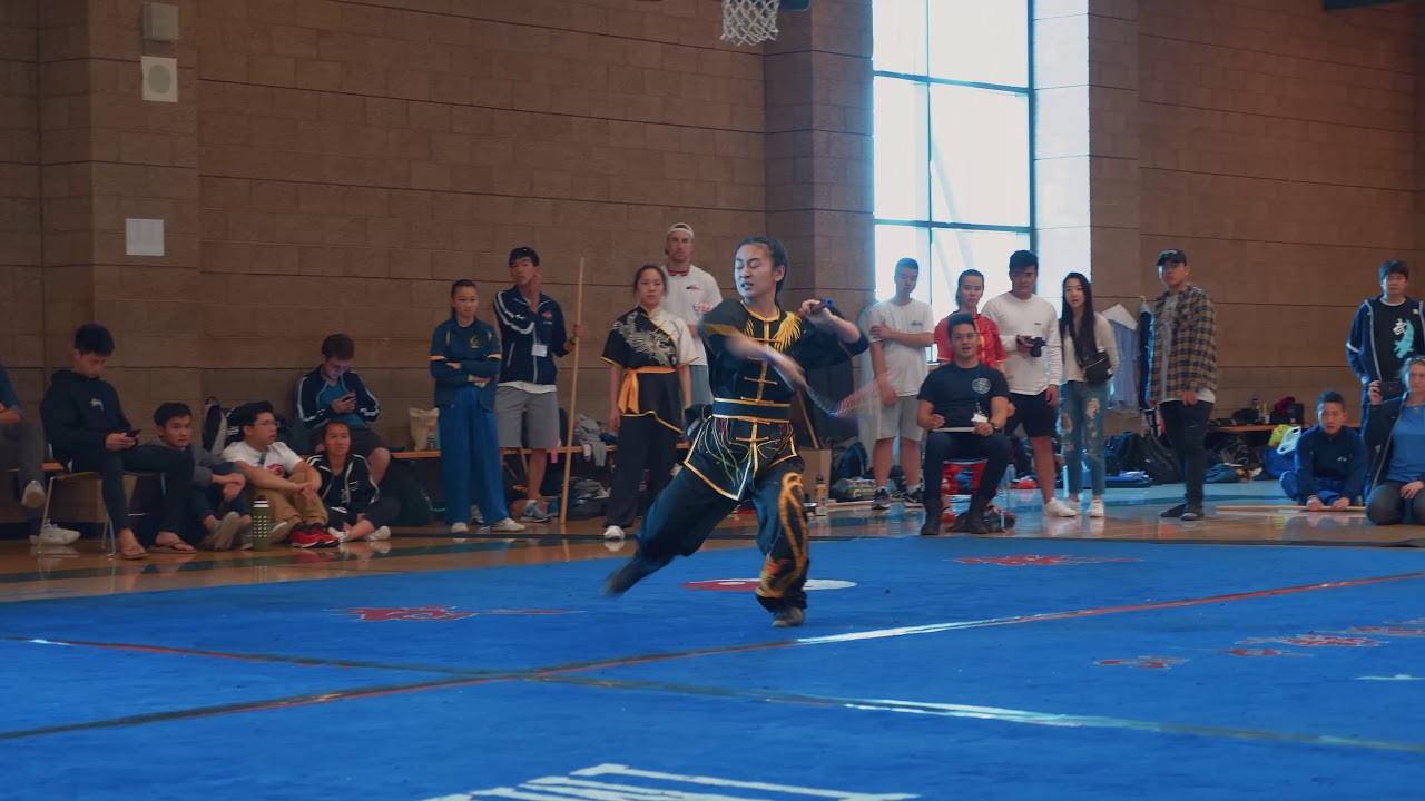 [2019] 23rd Wushu Collegiates - Queenie Li - Double Nunchucks - Adv. Other Weapon - 1st - 8.82