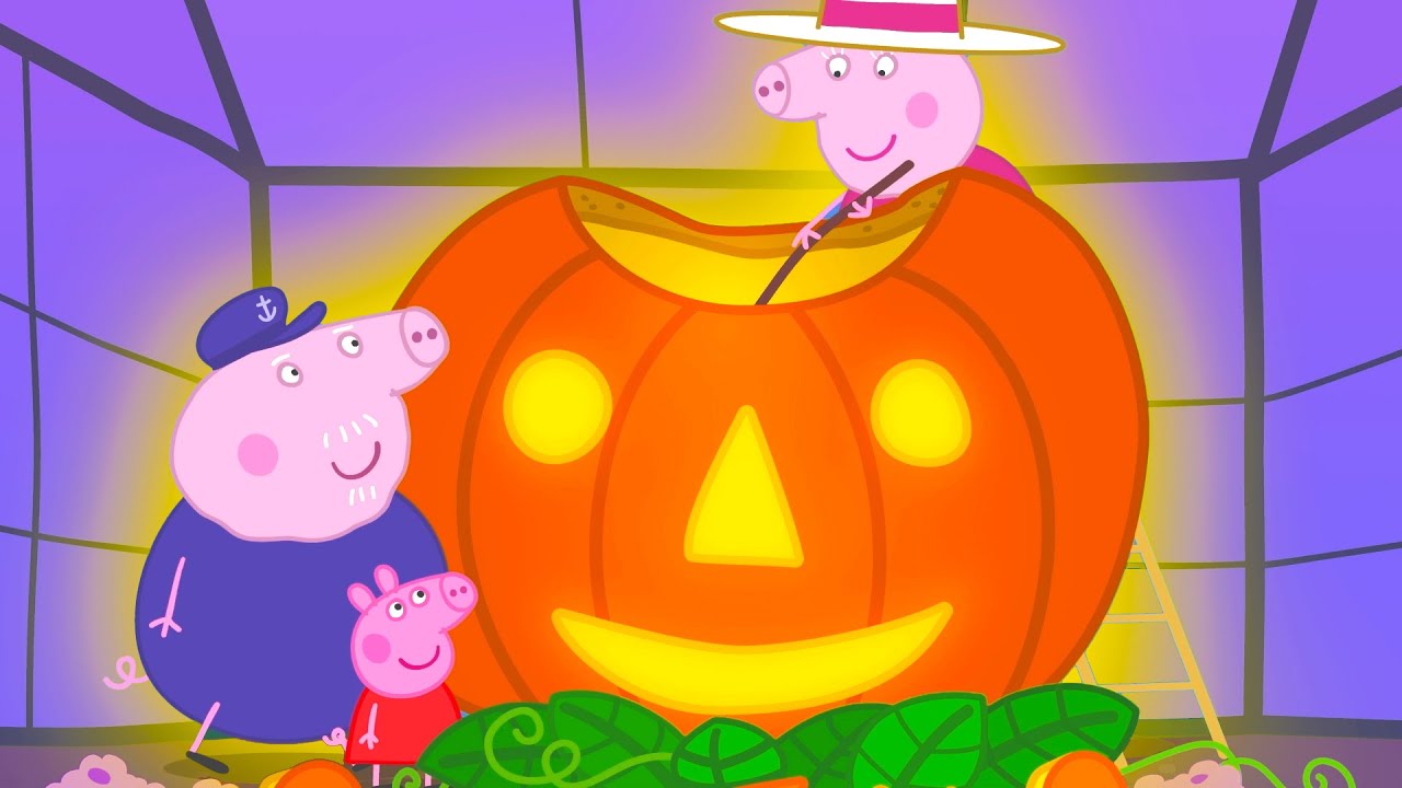 Concours de Citrouilles 🎃 Peppa F&ecirc;te Halloween 🧡 | 2 heures | Peppa Pig Fran&ccedil;ais