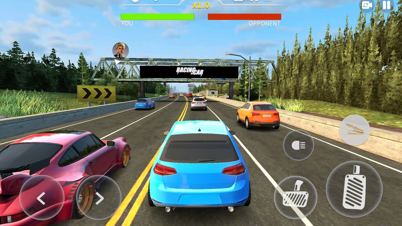 RACING IN CAR 2021 | GAMEPLAY | ANDROID MOBILE GAME | GURU GAMES |  @guru-games-007 