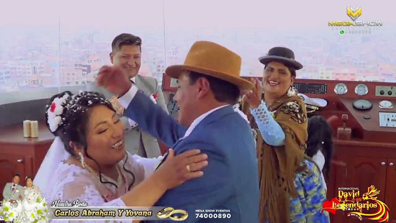 David Y Sus Legendarios En la Boda Carlos Y Yobana Show completo