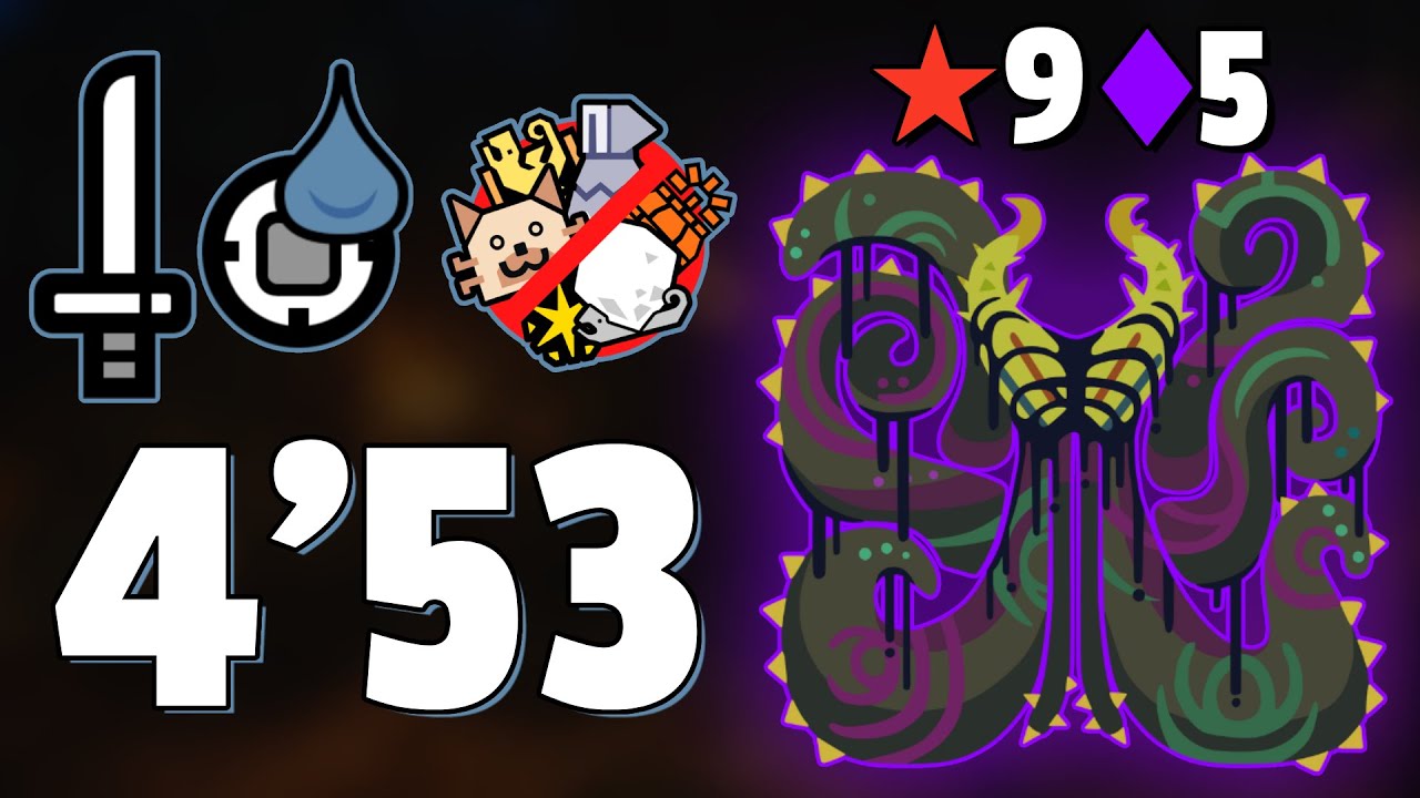 Water Sword & Shield vs. ★9♦5 Tempered Nu Udra is too easy |【MHWilds】