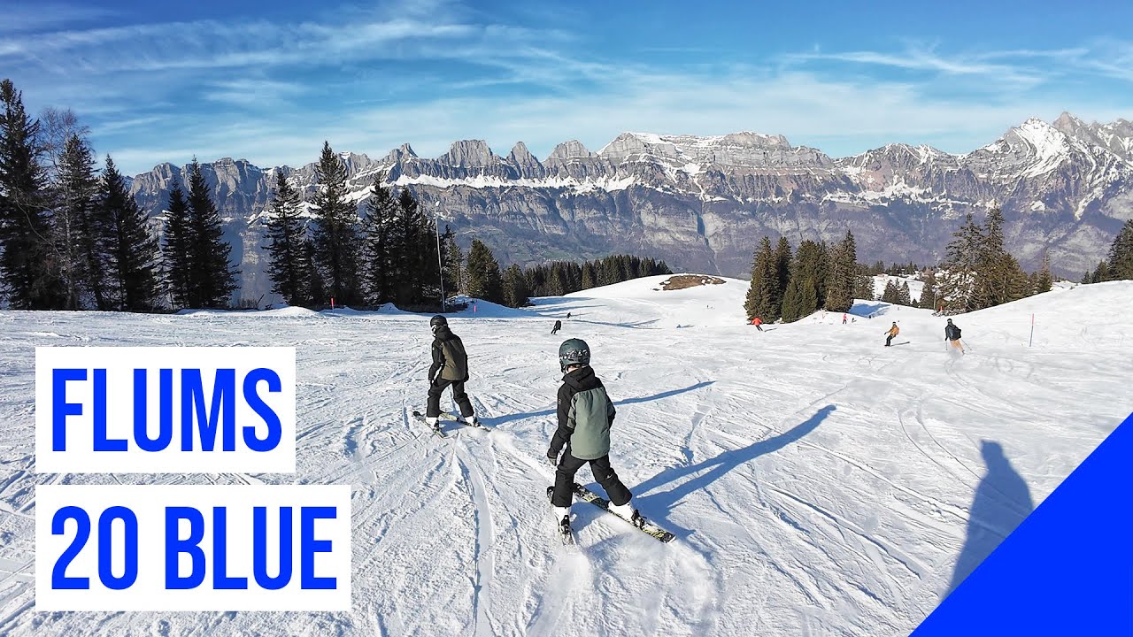 Flumserberg, 20 🔵 BLUE - BLAU (Kids Beginner, Skiing Day 6, Chrüzpiste) #8 🇨🇭