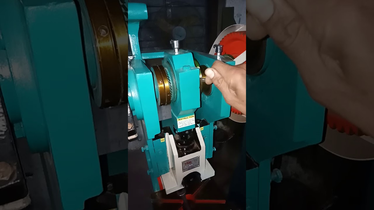 VIKAS BRAND C TYPE  POWER PRESS stroke adjustment