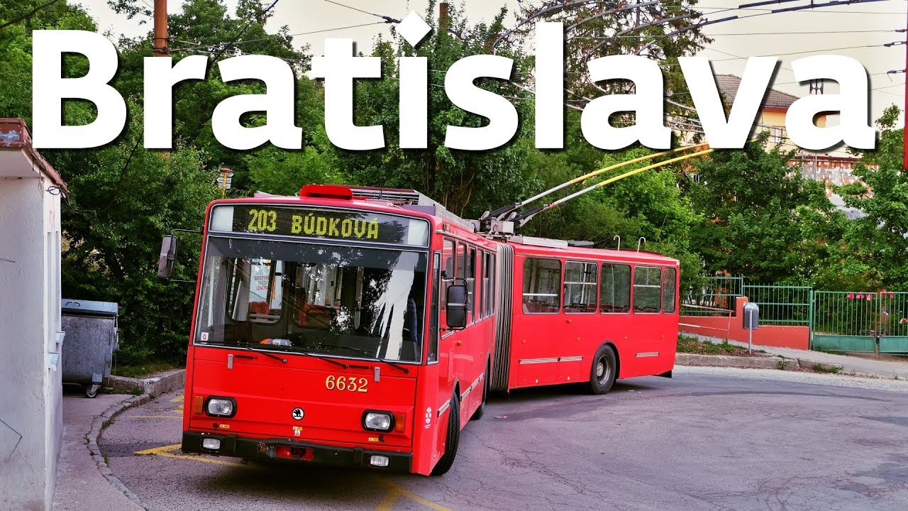 BRATISLAVA TROLLEYBUS | Trolejbusy v Bratislave [14Tr & 15Tr] [2017]