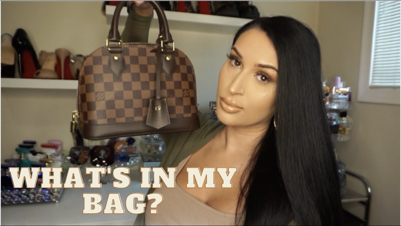 What's In My Bag? (Louis Vuitton Alma BB)