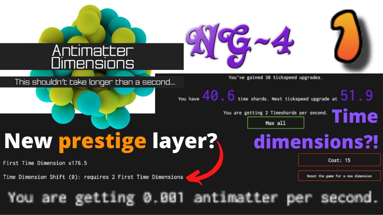 Antimatter Dimensions NG-4 (NG----) Episode 1: Why is this mod actually a thing?!