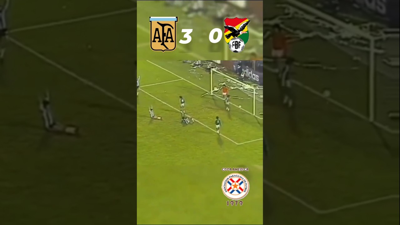 DIEGO MARADONA ALBICELESTE 1979 || ARGENTINA VS BOLIVIA