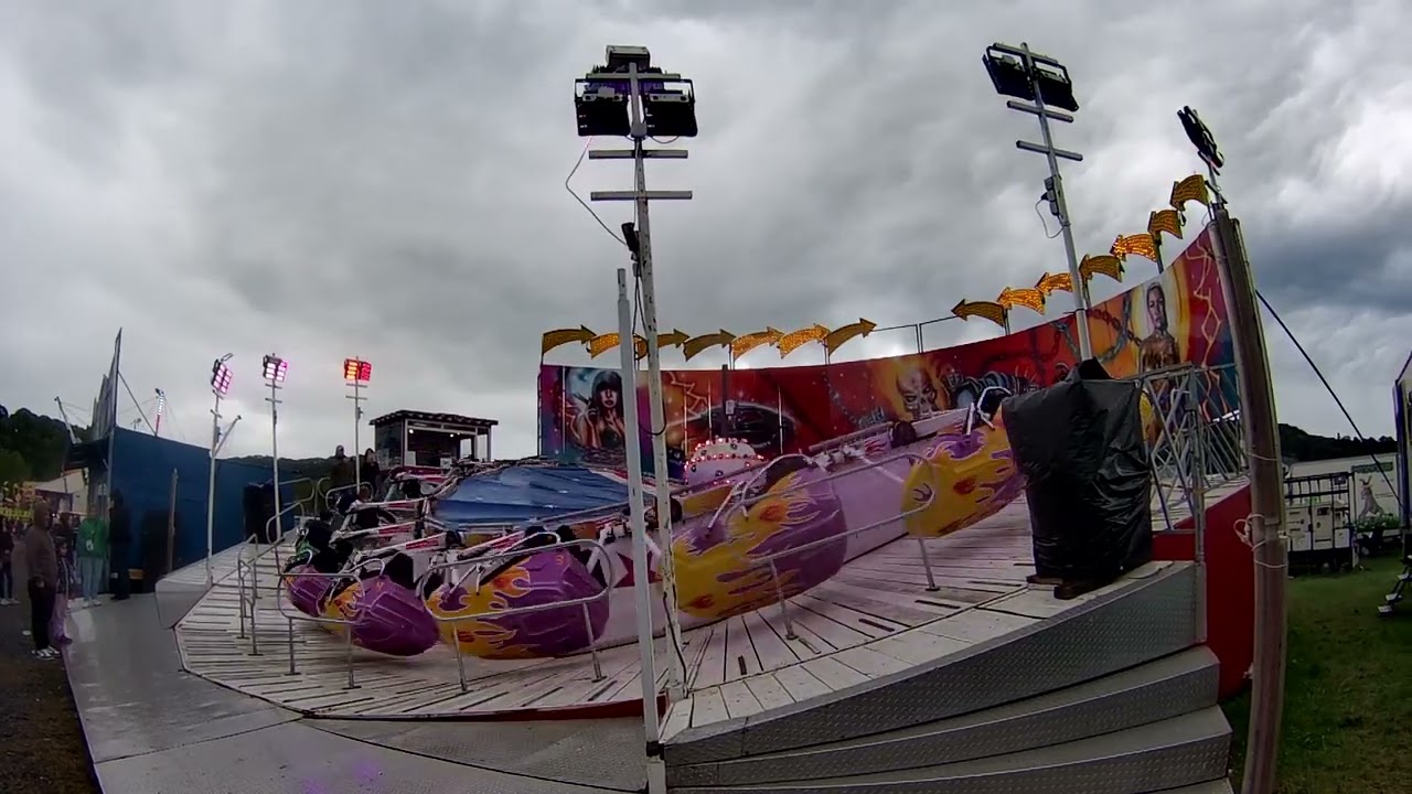 Ghost Rider matterhorn off ride jour Foire de statte 2023 be