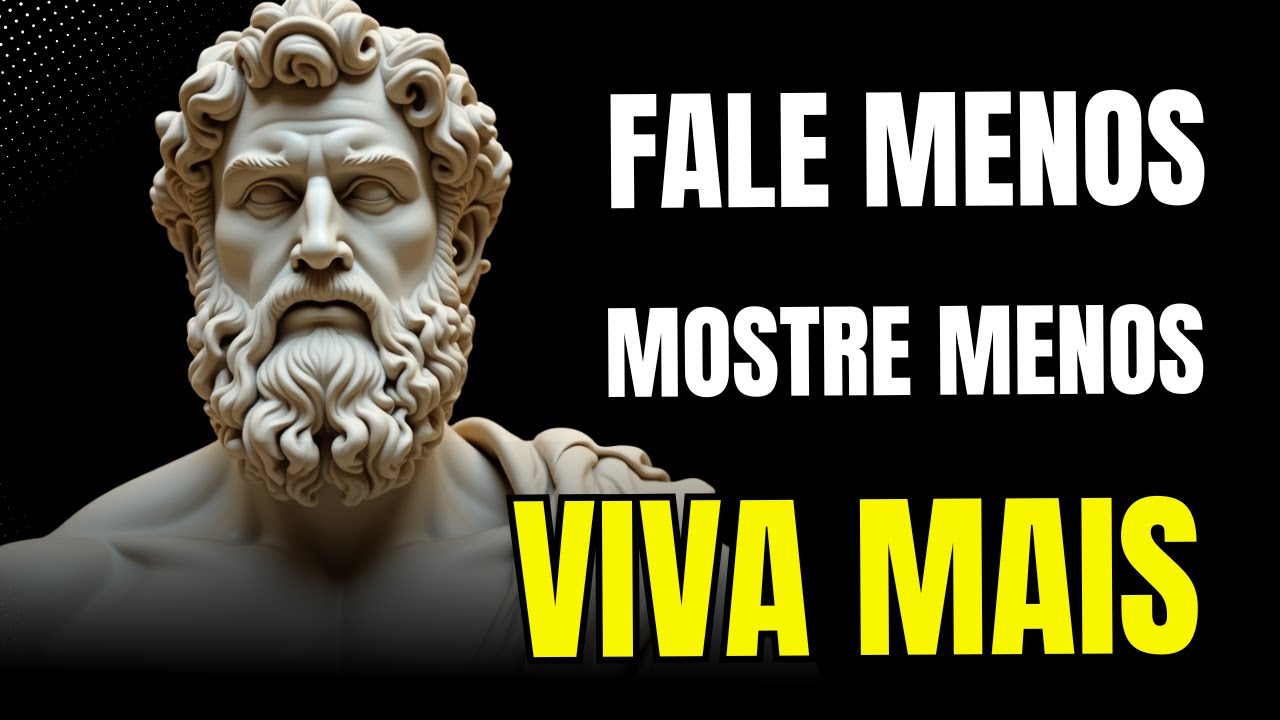Fale POUCO Ouça MAIS, MUDE sua VIDA em SILÊNCIO | Estoicismo