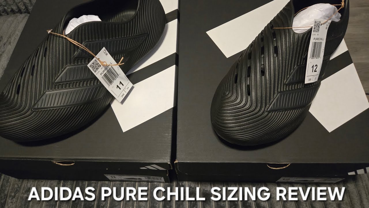 🔥Adidas Pure Chill Sizing review! Is this shoe really that huge? 🤔 (Raw freestyle review) No Edits 💯
