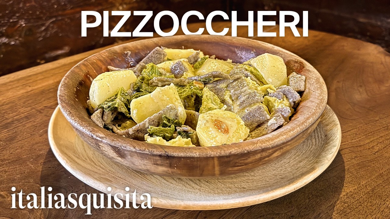 Pizzoccheri: originali valtellinesi vs. bianchi vs. gourmet | Stefano Masanti e Osteria Vegia