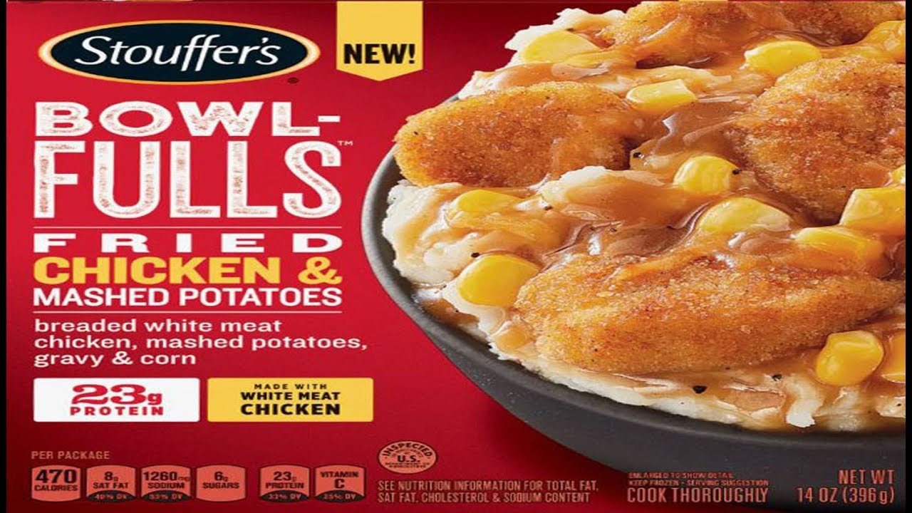 Stouffer's Fried Chicken & Mashed Potatoes Bowl-Fulls - WHAT ARE WE EATING?? - The Wolfe Pit