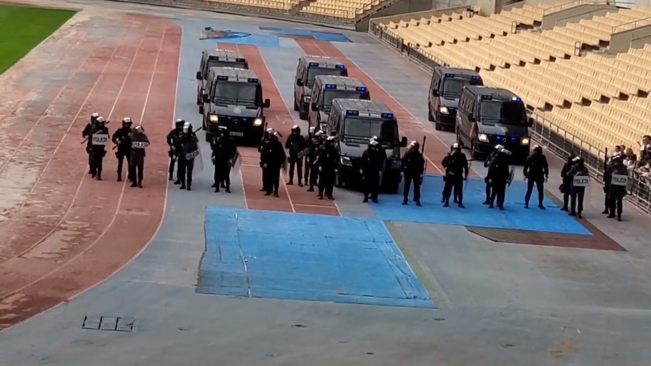 Macroexhibición de la Policia Nacional