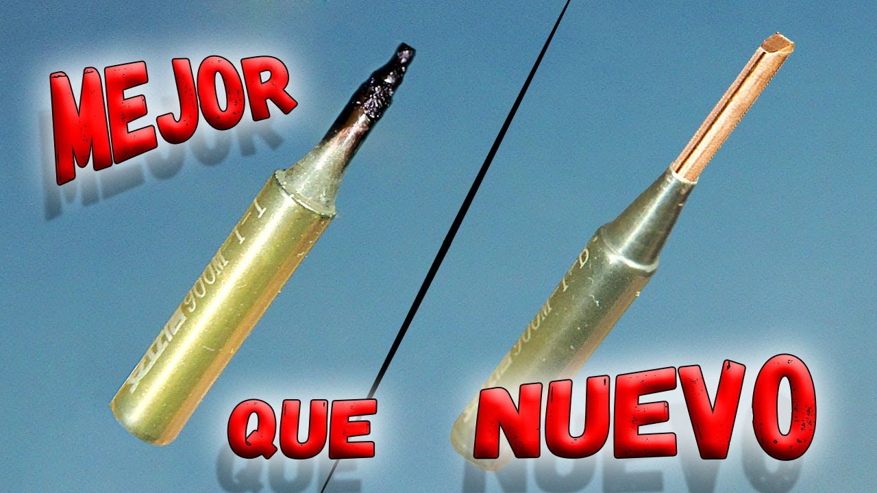 ✅ ¡Restauré la punta del soldador! ¡Ahora no solo es cómodo, sino casi ETERNO! ✅