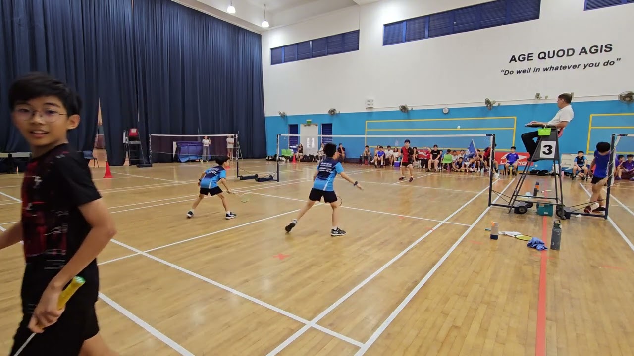 2025 NSG Badminton Nationals Finals League 1 - Henry Park vs Tao Nan (1st doubles)