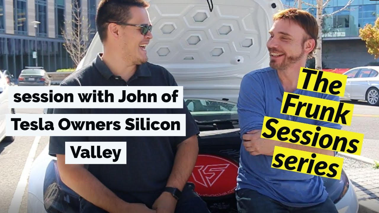Frunksession with John of Tesla Owners Silicon Valley