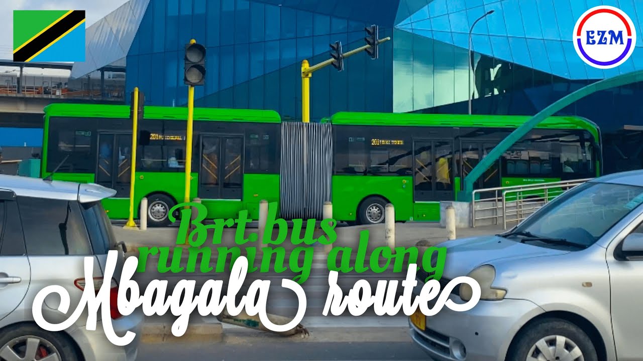 Wow! BRT bus route along MBAGALA Route from Kivukoni | Recent launched phase | Dar Es Salaam 2026 🇹🇿
