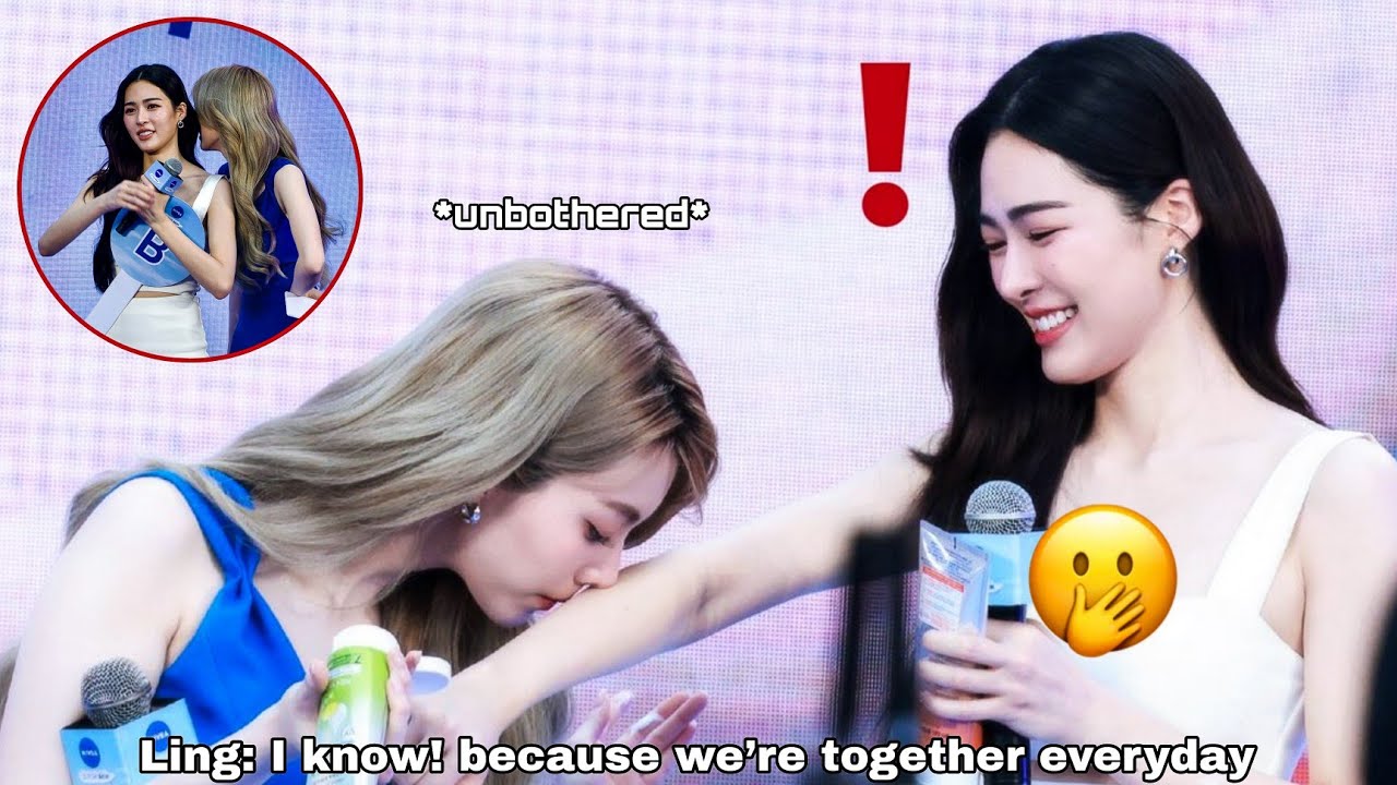 (LingOrm) LING SPILLING TEA AGAIN AND CALLING ORM 'TER' | Orm kissed Ling twice during Nivea event?