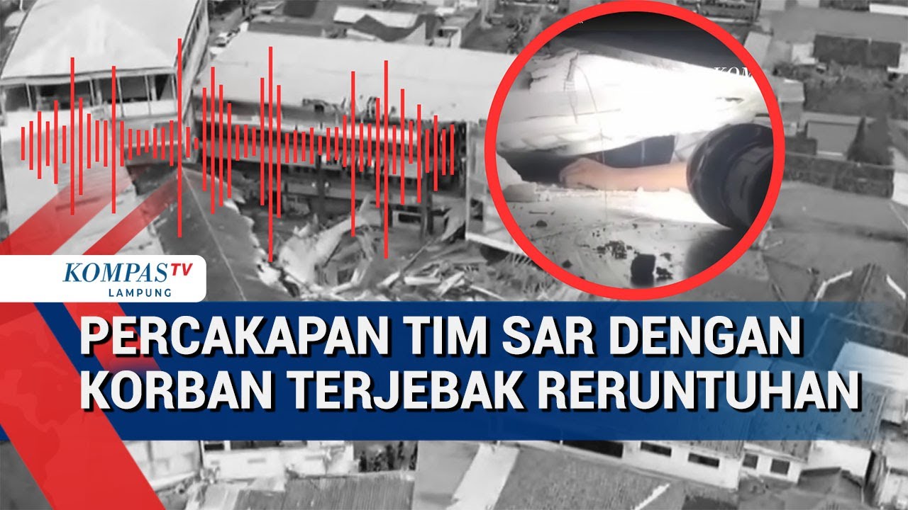 Rekaman Percakapan Tim SAR dengan 2 Korban Terjebak Ambruknya Ponpes Al Khoziny Sidoarjo