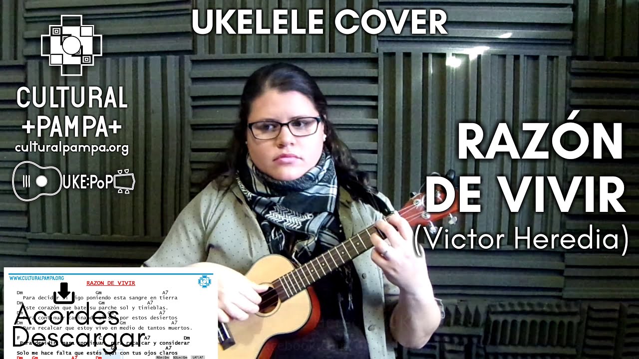Razón De Vivir (Victor Heredia - Mercedes Sosa) | UKULELE COVER Ukepop