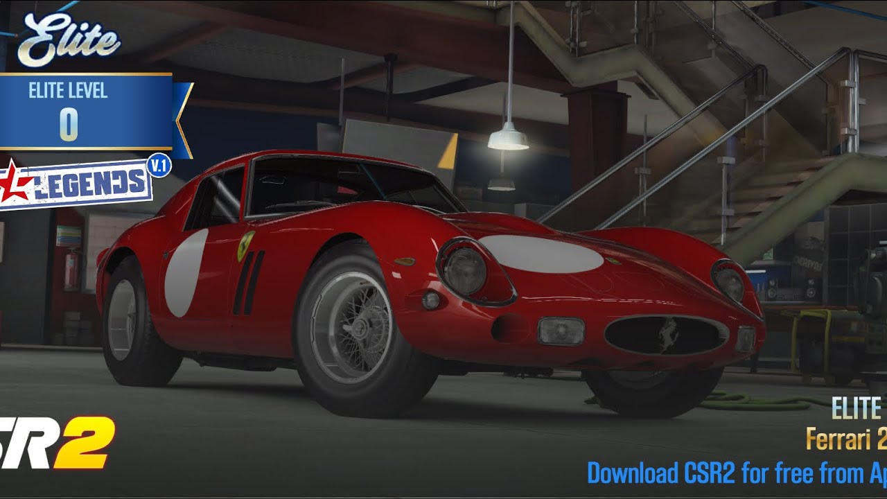 CSR2 Legends Restoration Rush all races Ferrari 250 GTO