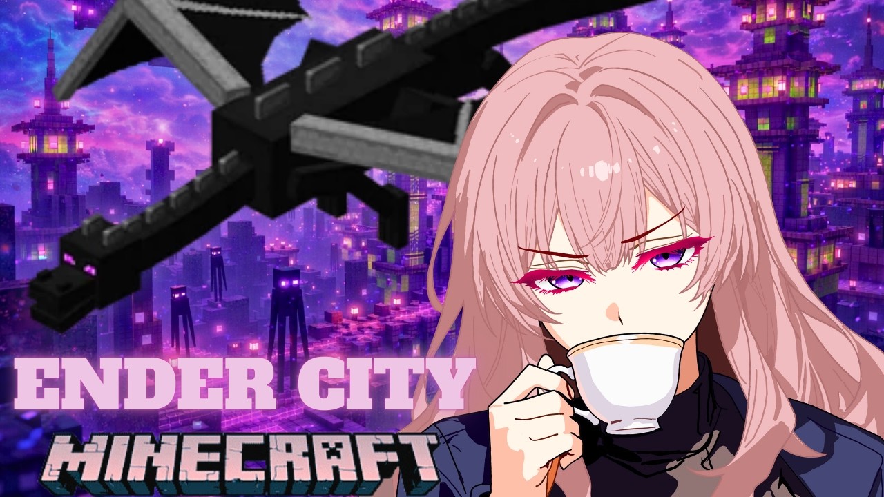 【MINECRAFT】I KILLED ENDER DRAGON! | Indian Vtuber |