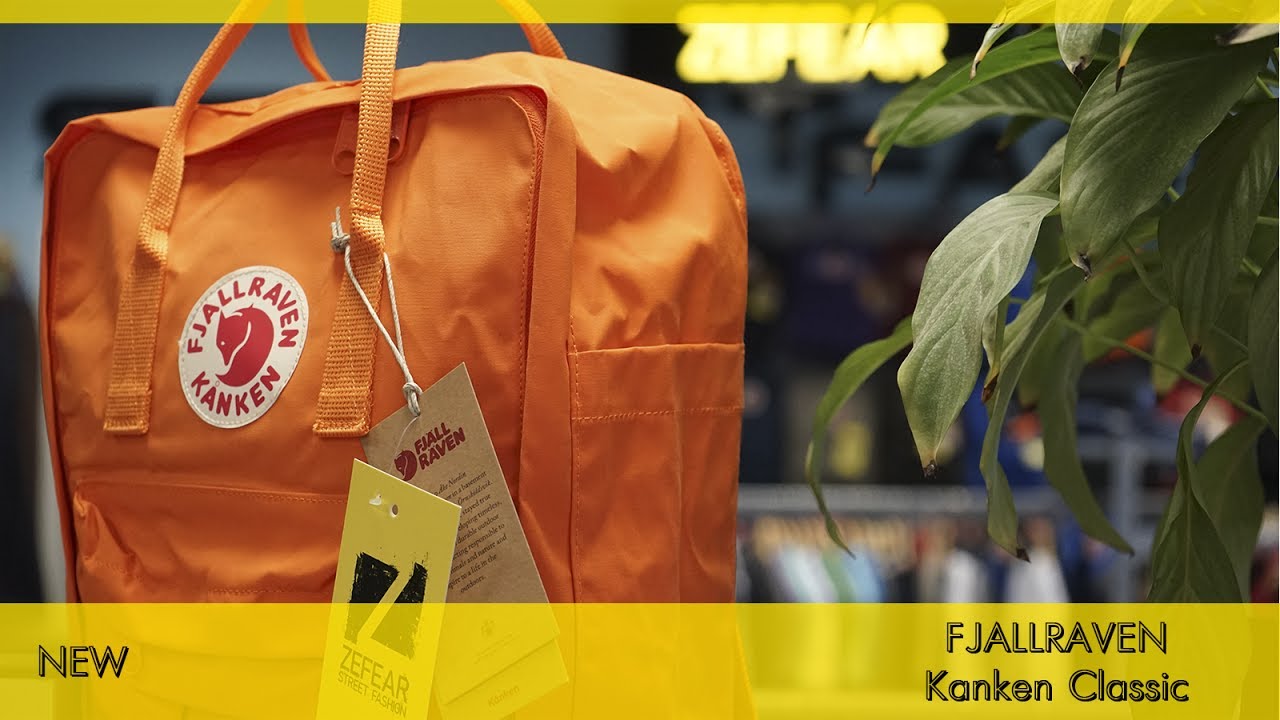 Fjallraven Kanken - обзор самого популярного в мире рюкзака. Zefear Japanese Denim