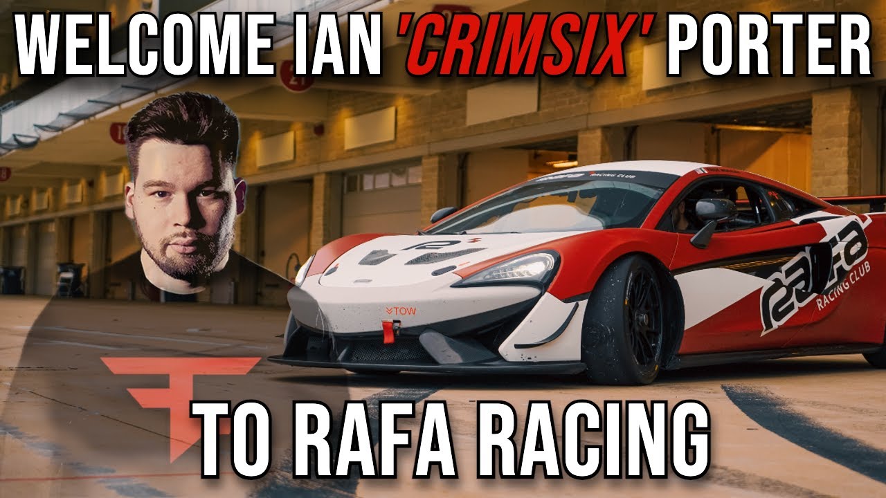 Welcoming Ian 'Crimsix' Porter to RAFA Racing