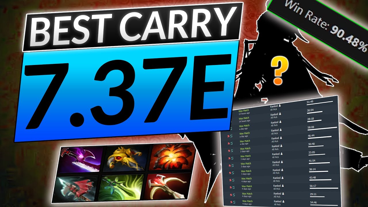 Insane Win-Rate Carry in Patch 7.37e - Dota 2 Drow Ranger Position 1 Guide
