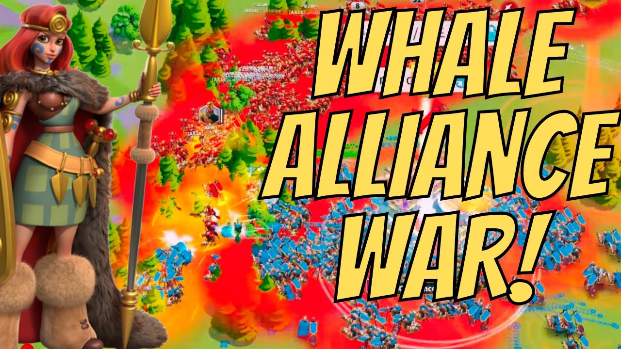FIRST COMBAT With Enemy WHALE ALLIANCE! Rise of Kingdoms KvK