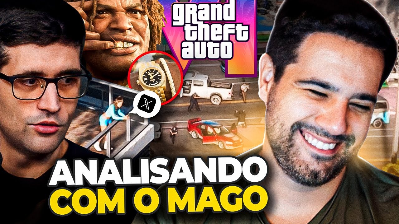 GTA 6 - A ANÁLISE DEFINITIVA sobre o TRAILER com o MAGO DAVY JONES