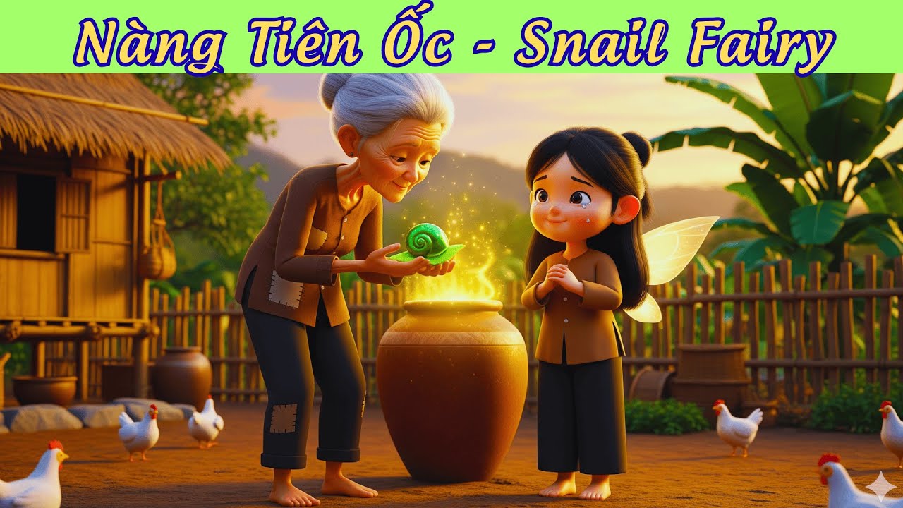 #46 Nàng Tiên Ốc 🌹 Truyện cổ tích giáo dục 🌸 Lớp học Cô Ba
