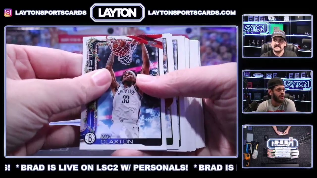 2025/26 Topps Holiday Basketball Mega 20 Box Case Break #4