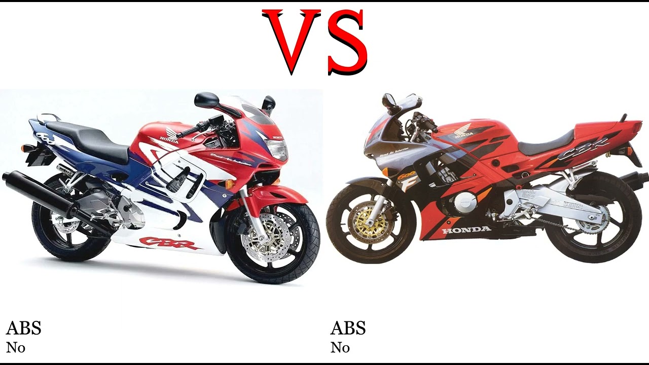 Honda CBR 600 F PC35 vs Honda CBR 600 F PC31 Test specification comparison