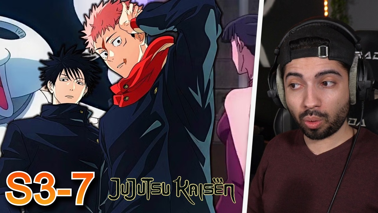 LA TRAQUE COMMENCE 🔥 JUJUTSU KAISEN SAISON 3 EPISODE 7 REACTION FR !